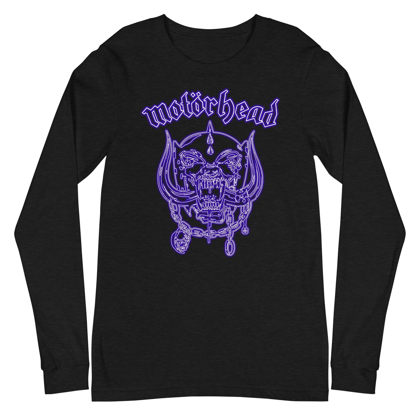 Motorhead - Neon Blue Warpig Long Sleeve T-Shirt