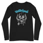 Motorhead - Teal Logo Long Sleeve T-Shirt