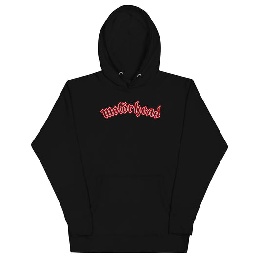 Motorhead - Neon Red Ace Hoodie