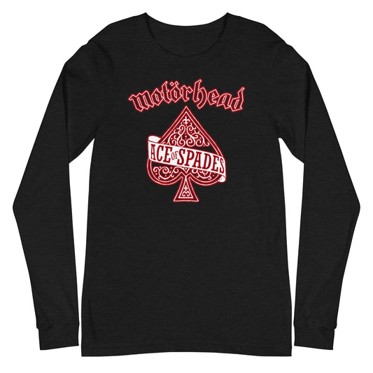 Motorhead - Red Ace Long Sleeve T-Shirt