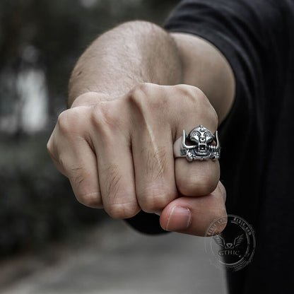 Motörhead Stainless Steel Warpig Finger Ring