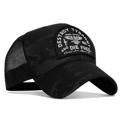 Destroy Tyranny and Die Free Patch Snapback