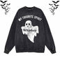 My Favorite Spirit Whiskey Ghost Hoodie Sweatshirt