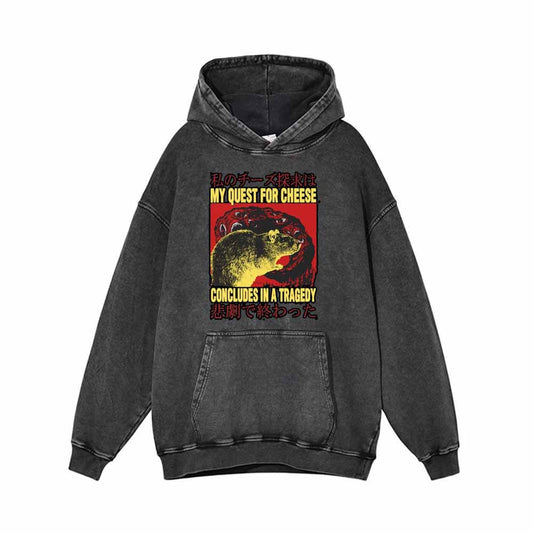 My Quest For Cheese Concludes In A Tragedy Hoodie