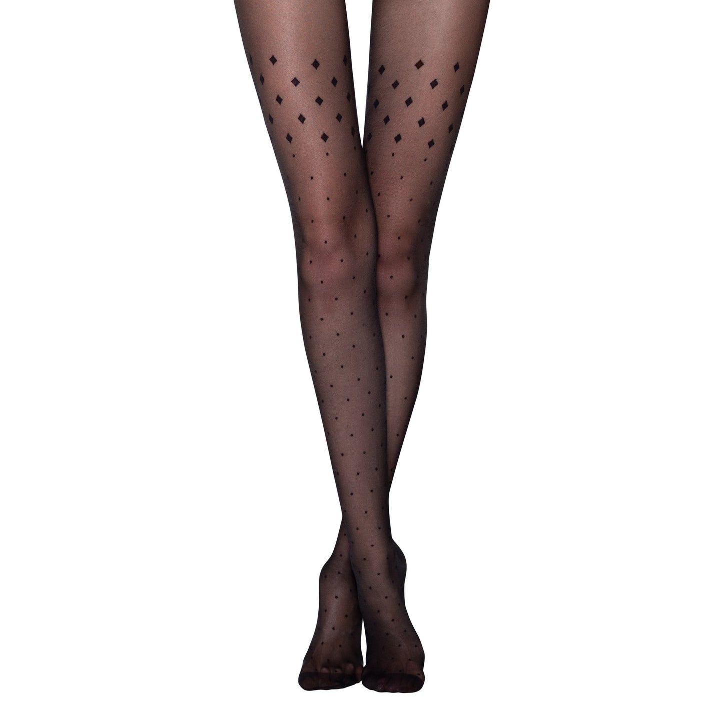 Fantasy Tights Conte Evening - Stockings Dots Triangles
