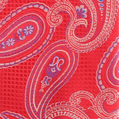 Vittorio Farina Men's Paisley Design Necktie & Pocket Square