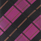 Vittorio Farina Men's Geometric Design Necktie & Pocket Square
