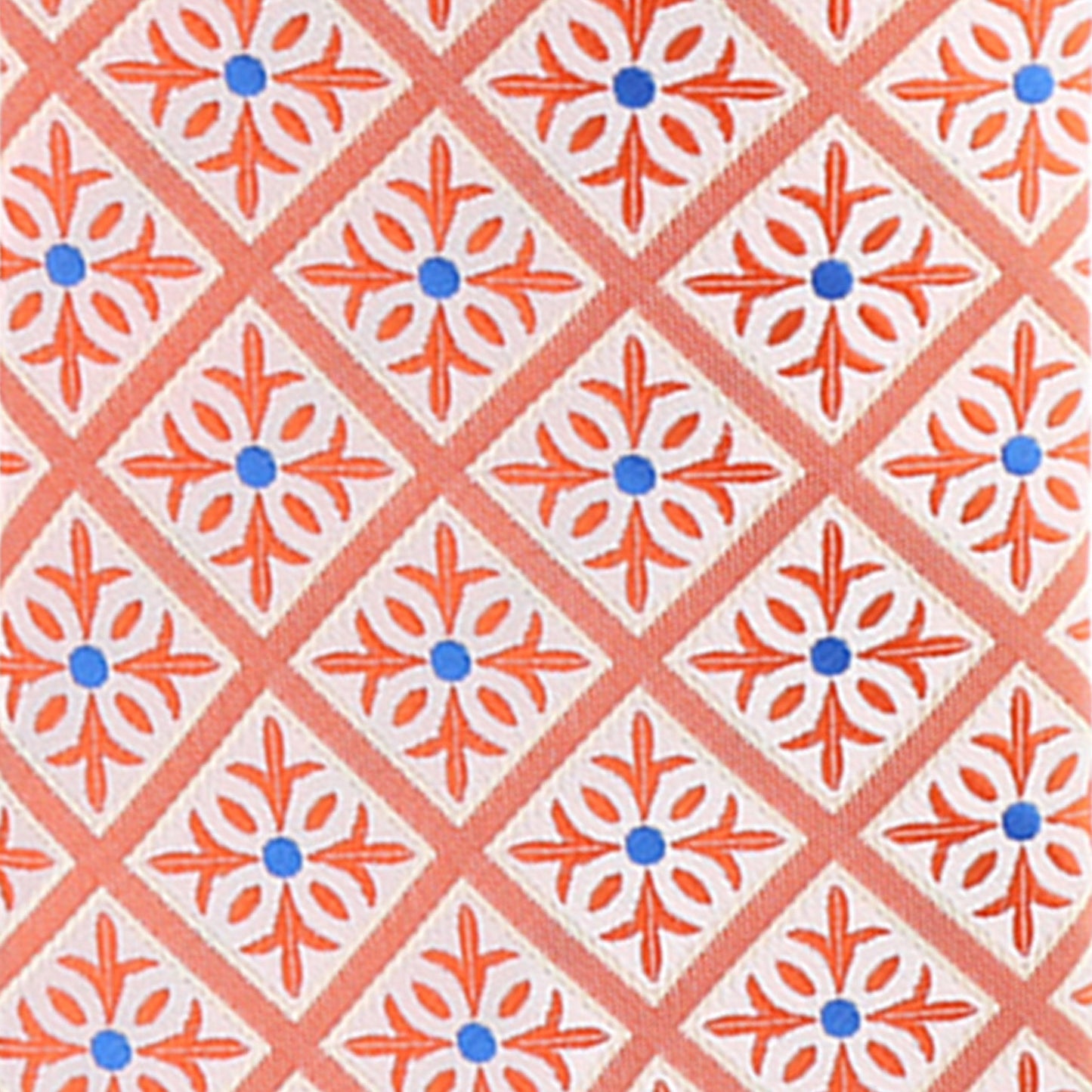 Vittorio Farina Men's Geometric Design Necktie & Pocket Square