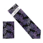 Vittorio Farina Men's Paisley Design Necktie & Pocket Square