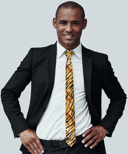 Vittorio Farina Men's Kente Satin Necktie & Pocket Square