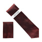 Vittorio Farina Men's Metallic Necktie & Pocket Square