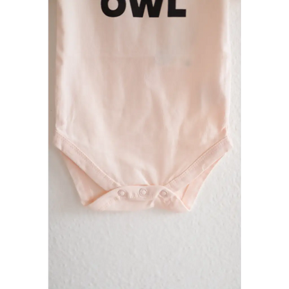 Night Owl Organic Cotton Baby Onesie