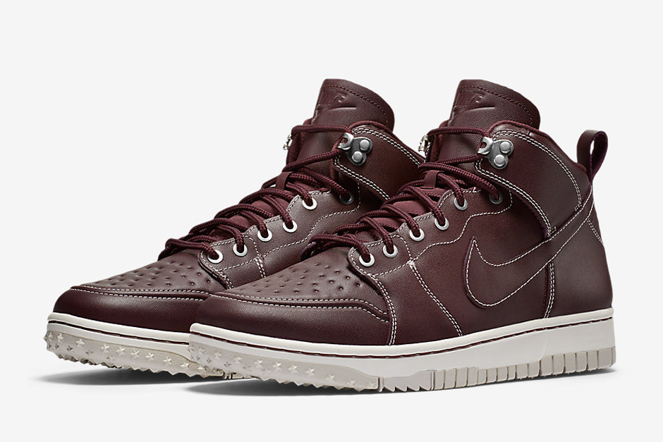 Nike Dunk High WB Sneaker, Newboot Mohogany New Size 10M