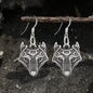 Nordic Wolf Stainless Steel Viking Earring