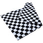 Plastic Table Cover/B&W Check