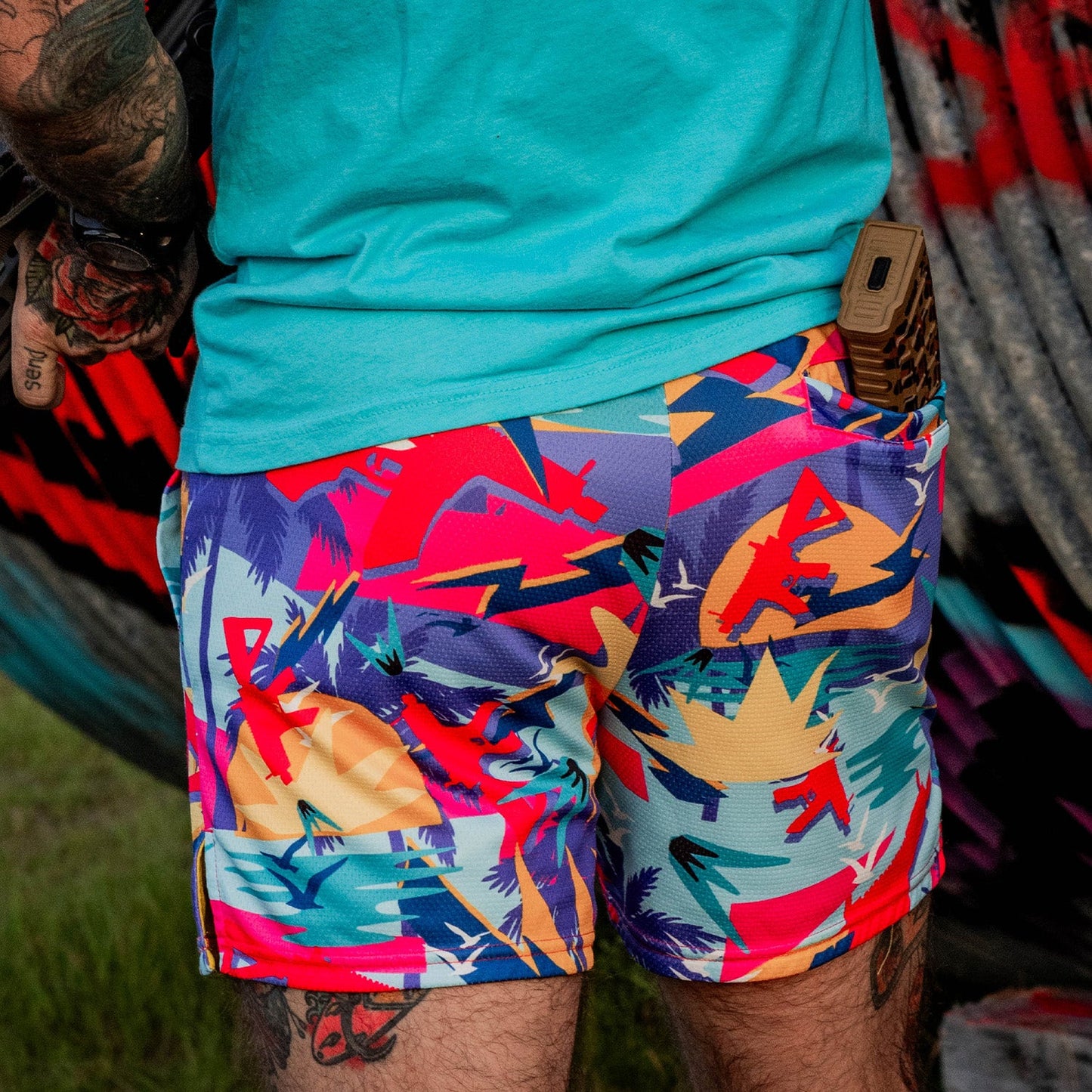 Men's Mesh Hoochie Daddy Shorts | 5"