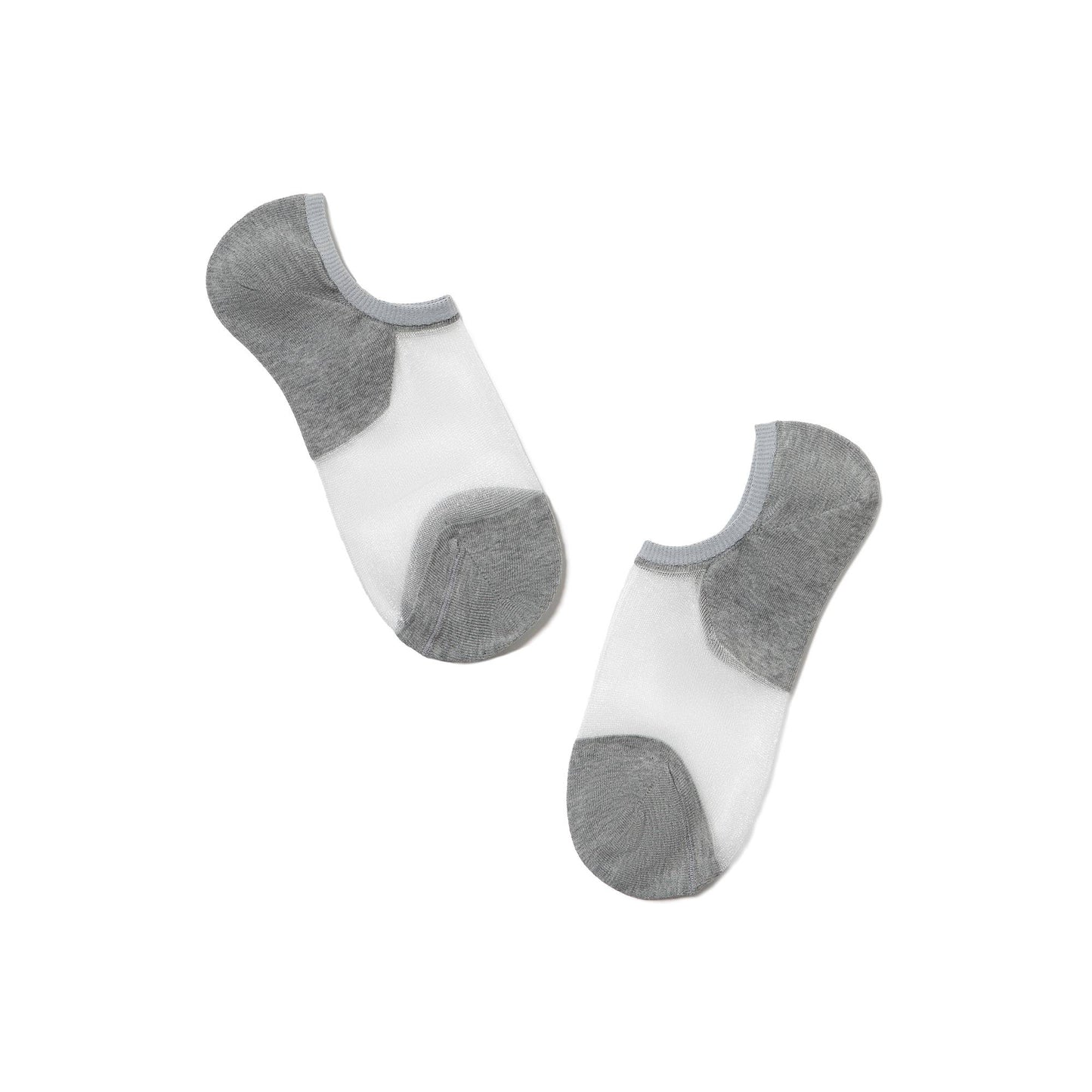Cotton Ankle Socks Conte Active - Inserts Of Transparent Mesh