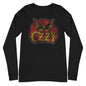 Ozzy Osbourne - Flaming Bat Long Sleeve T-Shirt