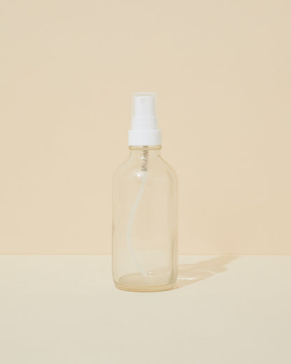 4oz / 118ml frosted glass fine mist spray bottle