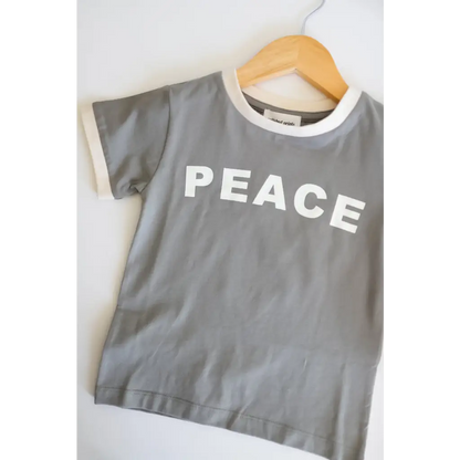 Peace Ringer T-Shirt For Kids