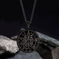Pentagram Seal Of Solomon Stainless Steel Necklace