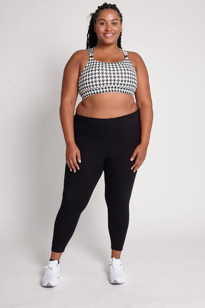 Chloé 4 Running Nursing & Pumping Sports Bra (Houndstooth)