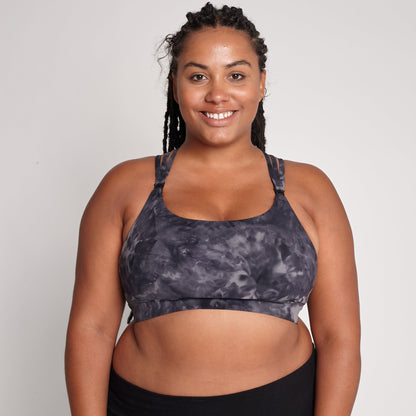 Chloé 4 Running Nursing & Pumping Sports Bra (Black Cloud)