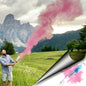 Pink Gender Reveal Powder Cannon (8 Pack) - 12" Tall - Girl She Her Popper Biodegradable Twist and Pop Smoke Blaster