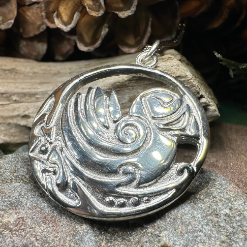 Celtic Puffin Necklace
