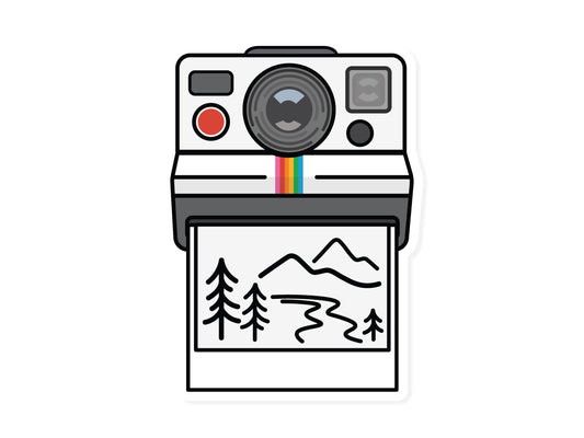 Outdoor Photographer Sticker