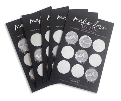 "Make Love To Me" Scratch Off Cards Pack Of 5