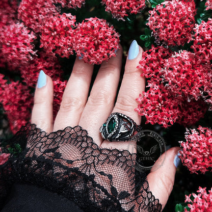 Power Snake Stainless Steel Beast Ring