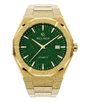 Frosted Star Dust II Gold Green
