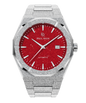 Frosted Star Dust II Silver Red