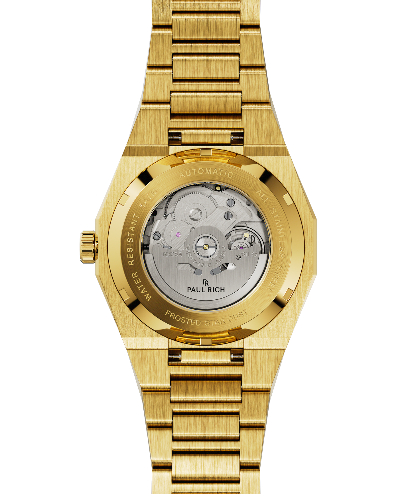 Frosted Star Dust II Gold Green