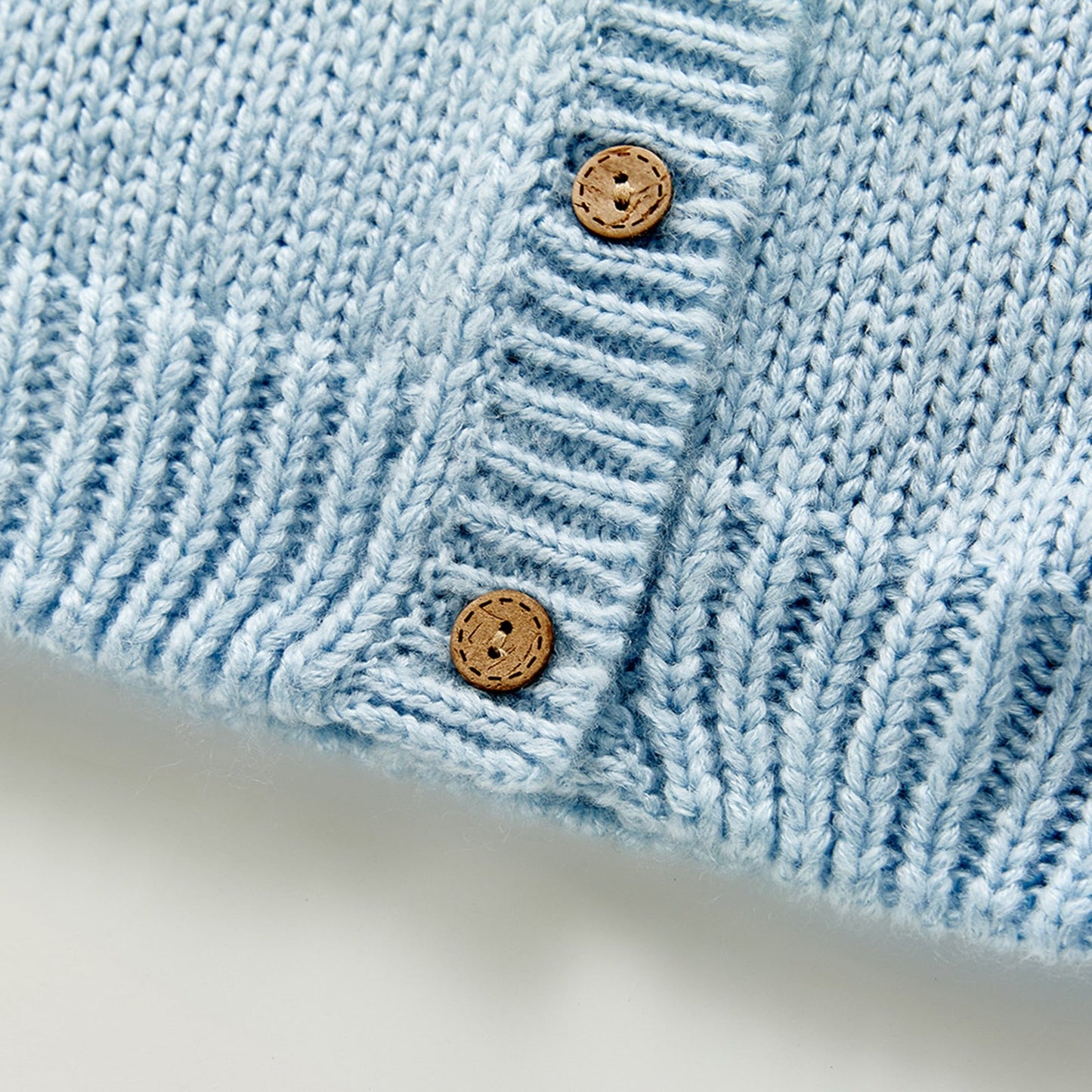 Knitted Daisy Infant Baby Girl Sweater Cardigan Top