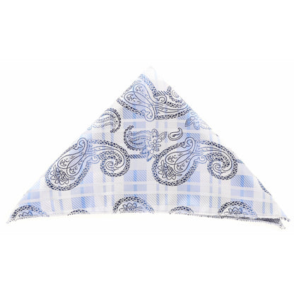 Vittorio Farina Men's Paisley Design Microfiber Pocket Square