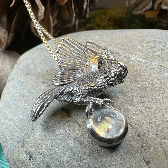 Regal Owl Necklace