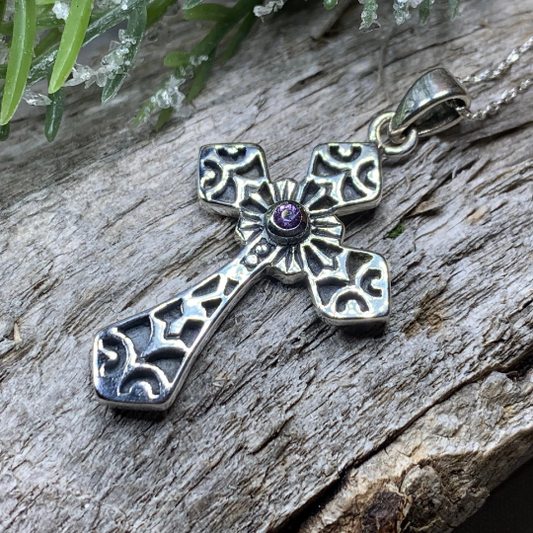 Caitlyn Celtic Cross Necklace