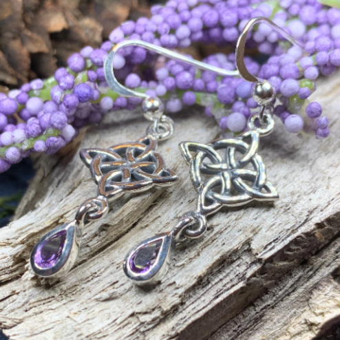 Quaternary Celtic Knot Earrings