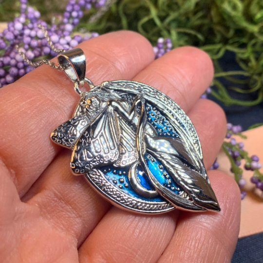 Blue Fairy Necklace