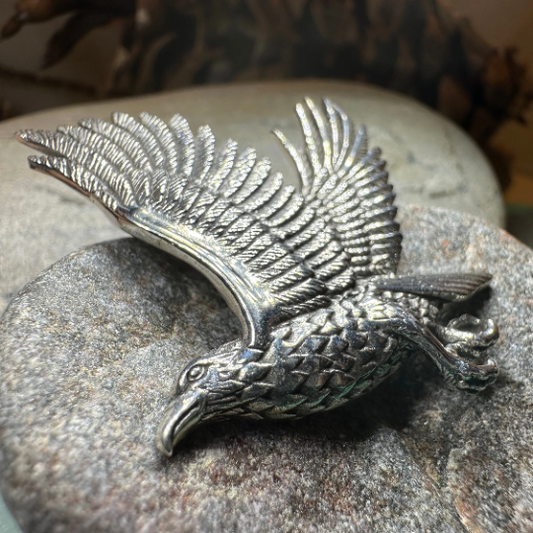 Eagle in Flight Necklace