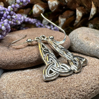 Keelia Trinity Knot Earrings