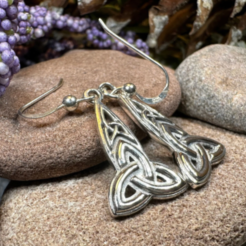 Keelia Trinity Knot Earrings