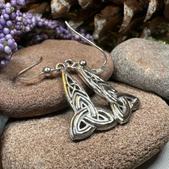 Keelia Trinity Knot Earrings