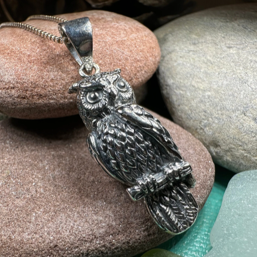 Watchful Owl Necklace
