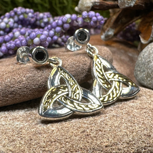 Muriel Trinity Knot Earrings