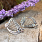 Cian Harp Post Earrings