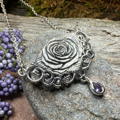 Wild Irish Rose Necklace