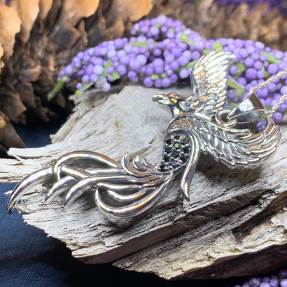 Firebird Phoenix Necklace